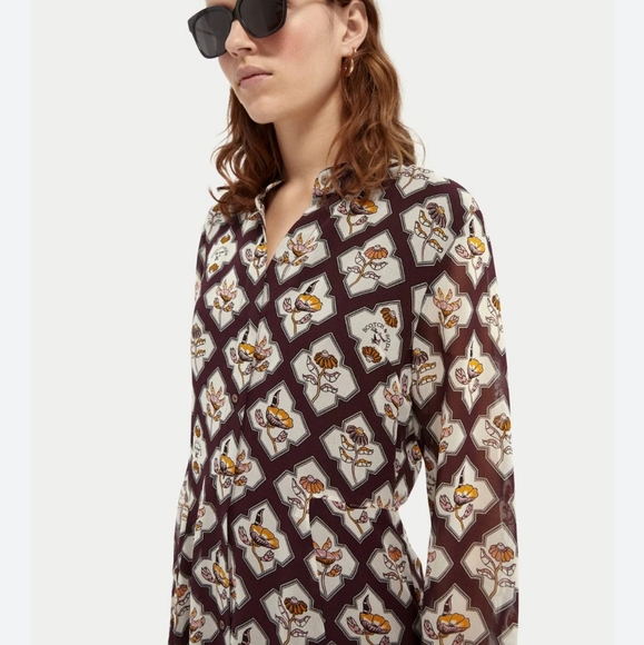 Scotch & Soda – Printed dress - Picture 5 of 11